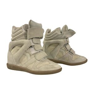 Isabel Marant Bekett Suede Sneaker Wedge
